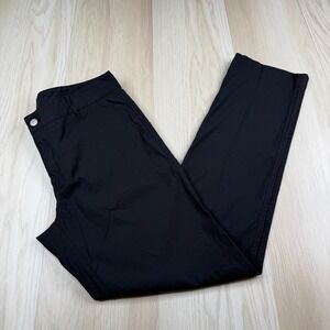 Outlier Mens Black Doubleweave Performance Two Way Stretch Pants Size 33
